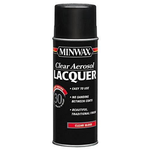 Minwax 15200 Gloss Brushing Lacquer Spray, Clear,...