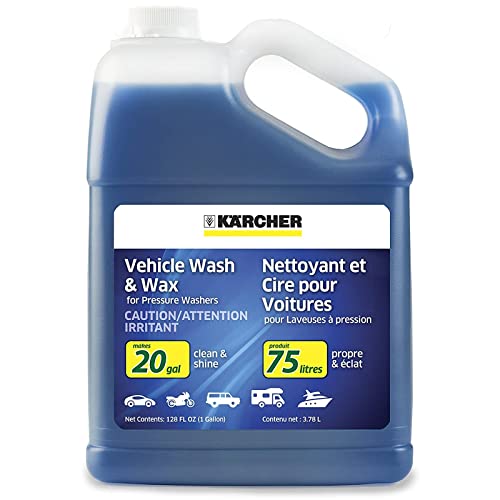 Karcher Pressure Washer Car Wash & Wax Cleaning...