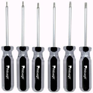 6 Piece Star Bit Screwdriver Set with Magnetic...