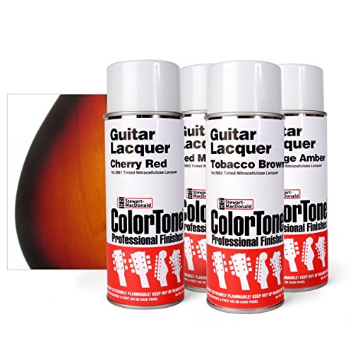 ColorTone Tinted Aerosol Guitar Lacquer 3-Tone...