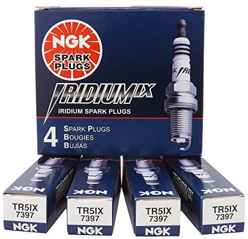 NGK 7397 TR5IX Iridium IX Spark Plug, Pack of 4